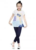Quần leggings bé gái YF màu xanh đen