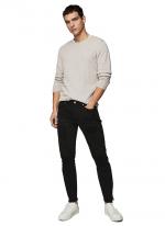 Quần jeans Mango 24095732 Skinny fit wash rách màu đen